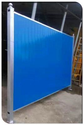 廣州江門2.5米高彩鋼夾心板圍擋 道路工地施工安全防護(hù)圍蔽 廠家直銷